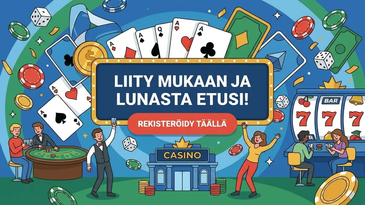 Rekisteröidy bonuksella